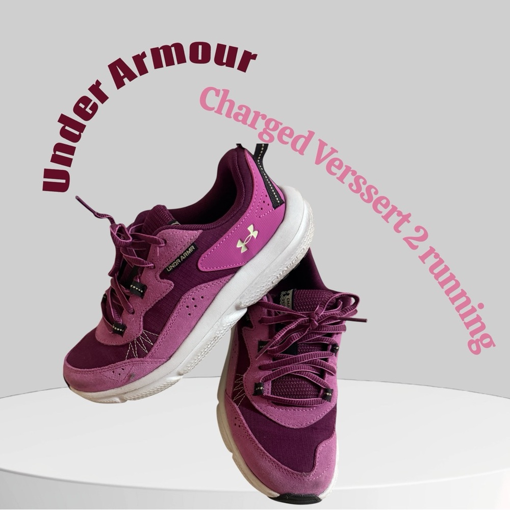Under Armour Women's Athletic Shoes - Purple and White